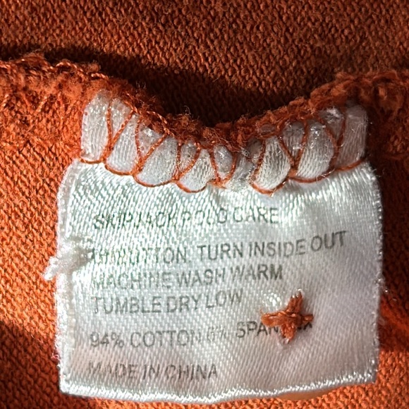 Southern Tide Skipjack Polo Shirt in Rust Size Large /40 w Measurements - Picture 9 of 11